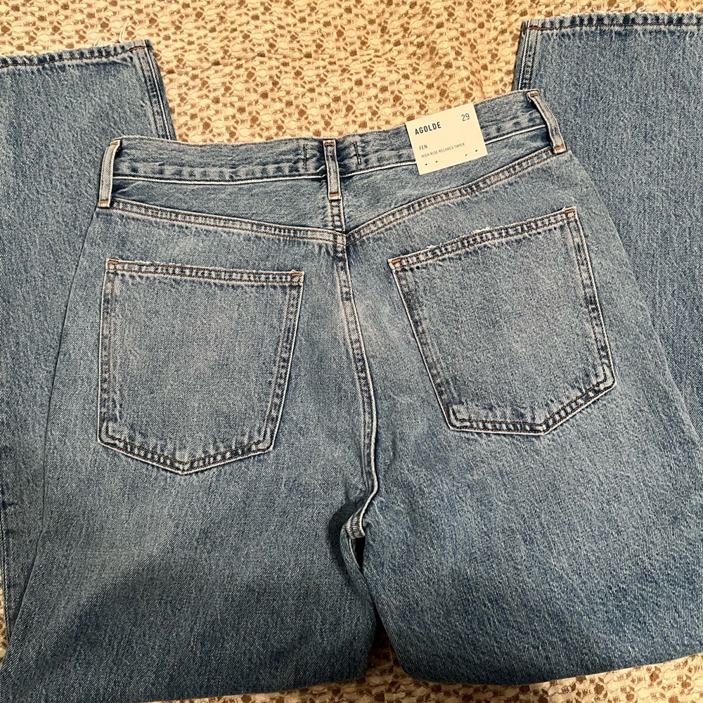 COPY - AGOLDE Fen jeans NWT!